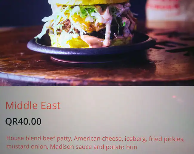 Menu of Dukkan Burger - دكان برجر, Al Gharafa, Doha  