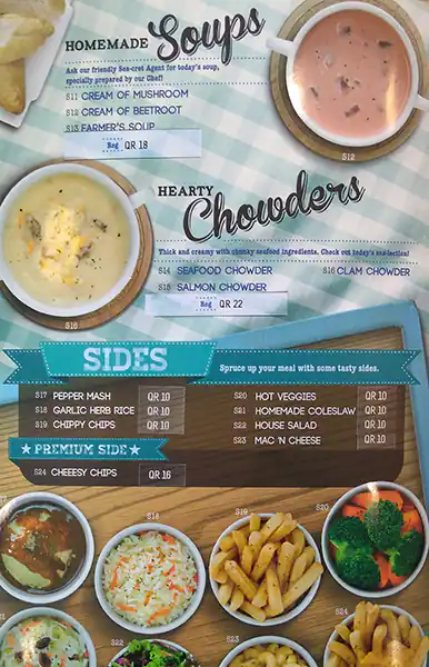 Menu of The Manhattan FISH MARKET, Al Gharafa, Doha  