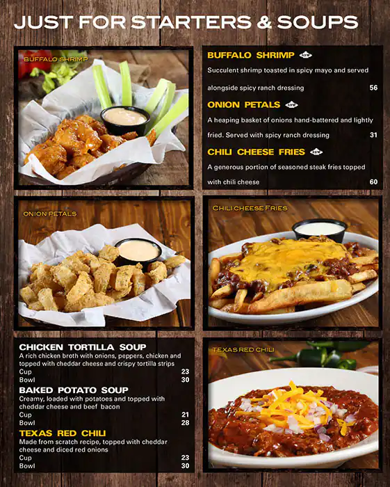 Menu of Texas Roadhouse - تكساس رودهاوس, Al Gharafa, Doha  