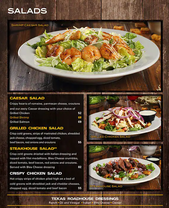 Menu of Texas Roadhouse - تكساس رودهاوس, Al Gharafa, Doha  