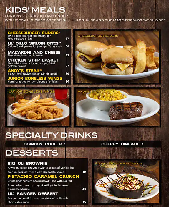 Menu of Texas Roadhouse - تكساس رودهاوس, Al Gharafa, Doha  