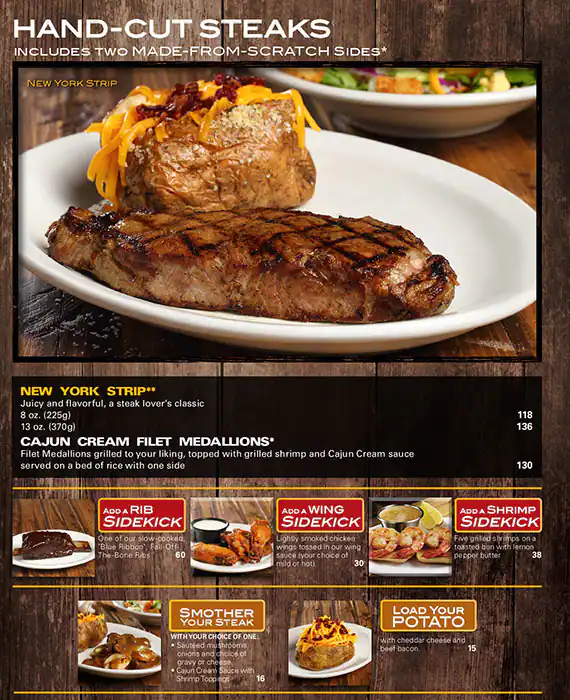 Menu of Texas Roadhouse - تكساس رودهاوس, Al Gharafa, Doha  