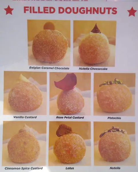 Menu of Poffy's, Umm Salal Mohammed, Doha  