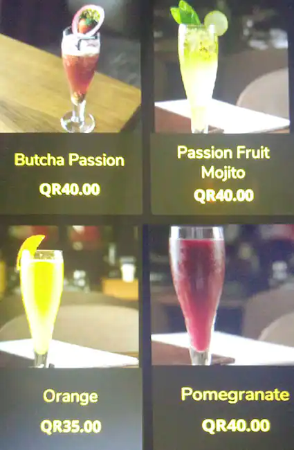 Menu of Butcha Steakhouse, Markhiya, Doha  