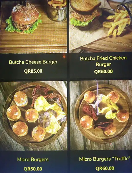 Menu of Butcha Steakhouse, Markhiya, Doha  