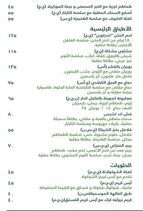 Menu of The Pool Lounge - Holiday Inn Doha, Najma, Doha  