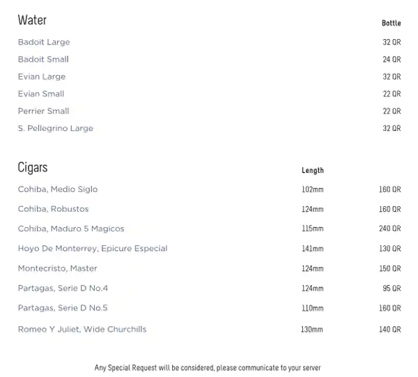 Menu of Em Sherif Restaurant - Sheraton - مطعم أم شريف, Dafna, Doha  