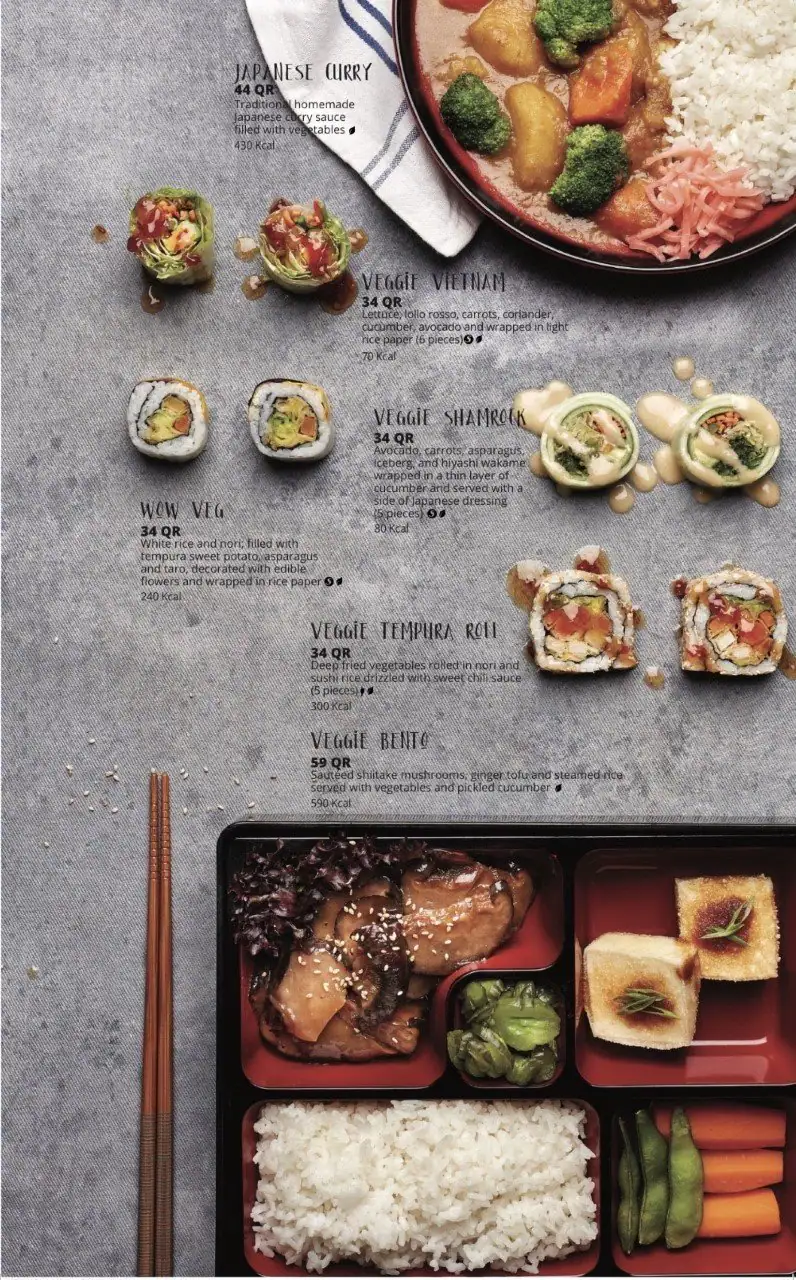 Menu of Sumo Sushi & Bento, Al Waab, Doha  