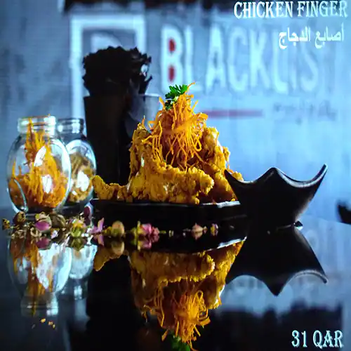 Menu of Blacklist, Al Gharafa, Doha  