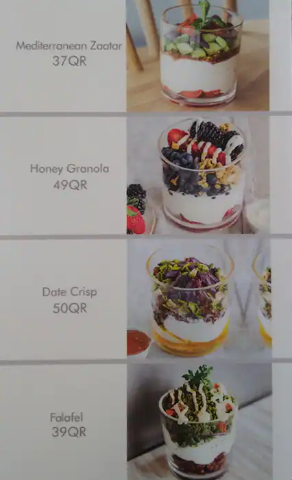 Menu of Aspro, Pearl Qatar, Doha  