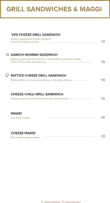 Menu of Kailash Parbat, Old Airport Area, Doha  