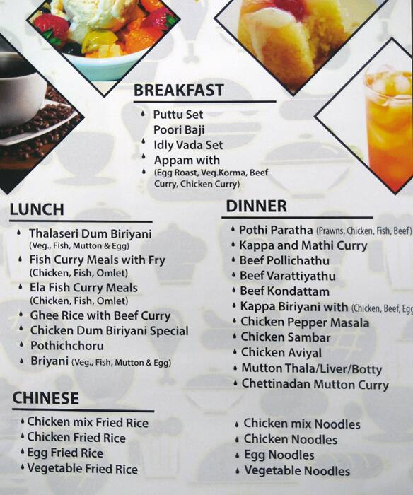 Menu of White Pepper Restaurant, Fereej Bin Mahmoud, Doha  