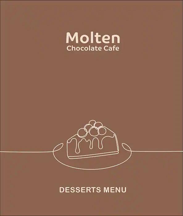 Menu of Molten Chocolate Cafe, Umm Salal Mohammed, Doha  