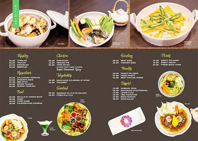 Menu of Sari Sari, Al Salata, Doha  