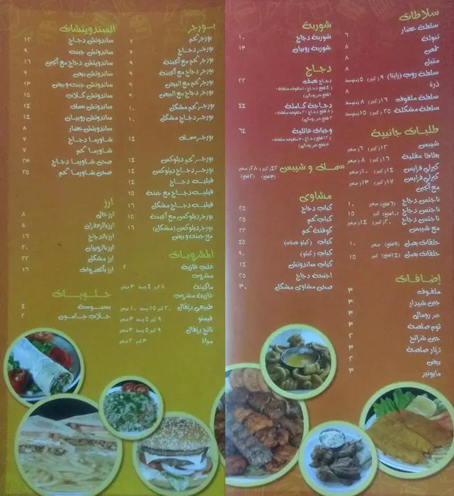 Menu of Twinky Restaurant & Cafeteria, Markhiya, Doha  