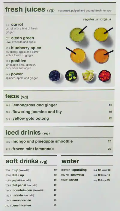 Menu of wagamama, Lagoona Mall, Westbay, Doha  