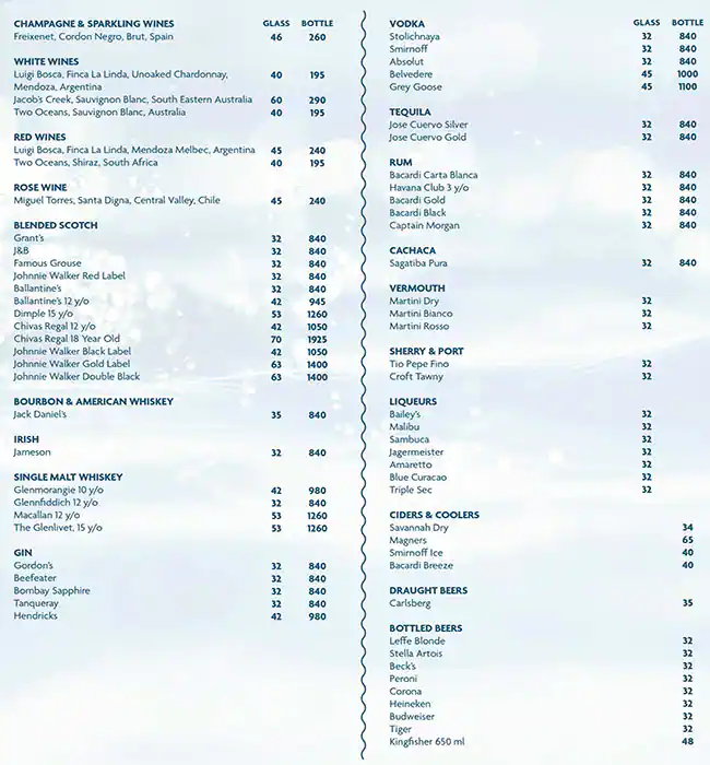 Menu of Liquidity - Crowne Plaza Doha, The Business Park, Najma, Doha  