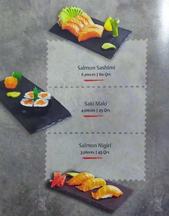 Menu of Neo, Al Nasr, Doha  