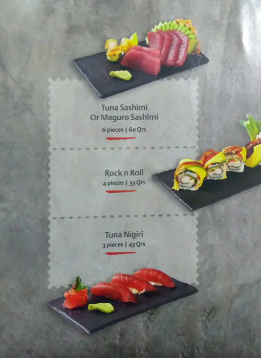 Menu of Neo, Al Nasr, Doha  