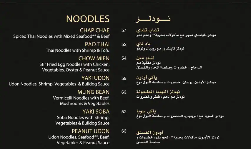 Menu of Sushiminto, Al Hilal, Doha  