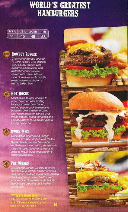 Menu of Fuddruckers, Dafna, Doha  