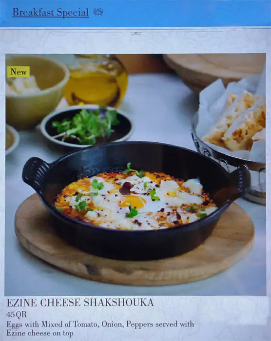 Menu of Chac Late, Katara, Doha  