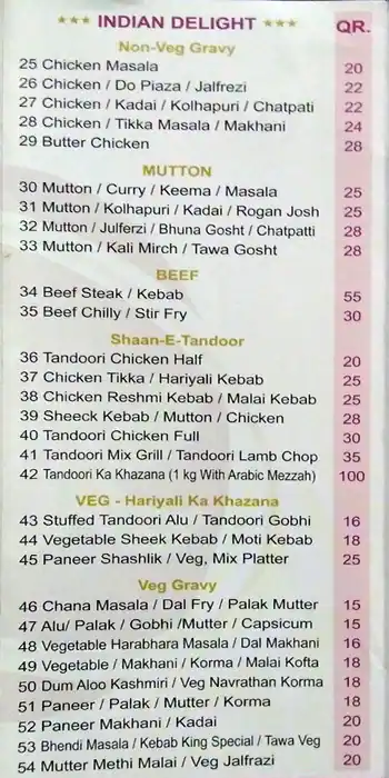 Menu of Kebab King Kitchen, Al Hilal, Doha  