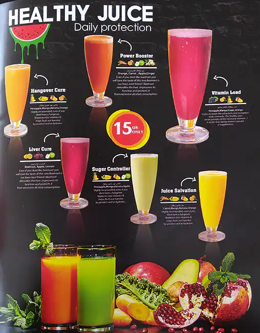 Menu of Hot N Fresh, Dafna, Doha  