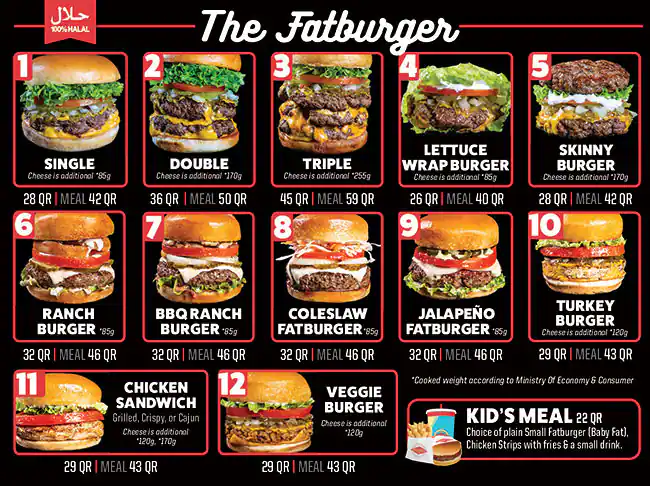 Tasty food Burgermenu Al Gharafa, Doha