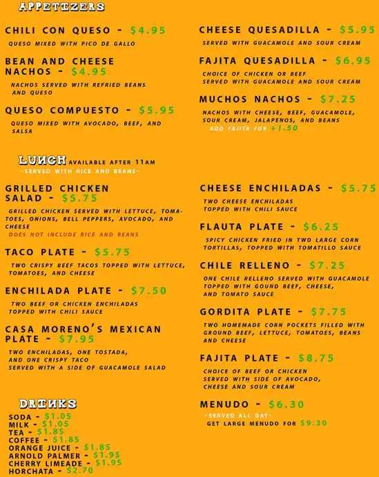 Tasty food Tex-Mex, Mexicanmenu Franklin Park, Austin