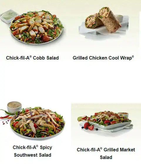 Menu of Chick-fil-A, Southpark Meadows, Austin  