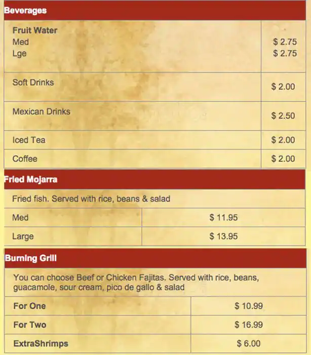 Best restaurant menu near Circle C Ranch Austin
