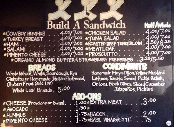 Menu of Food! Food!, Tarrytown, Austin  