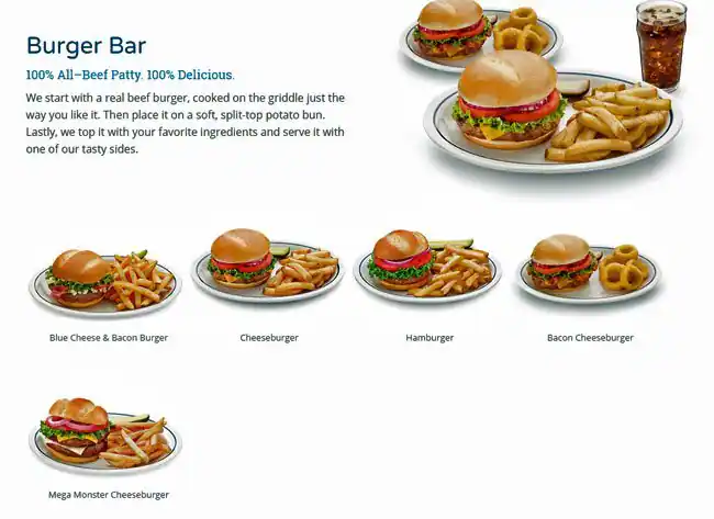 Menu of IHOP, Southpark Meadows, Austin  