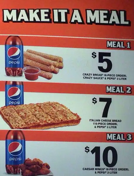 Menu of Little Caesars, Cedar Park, Cedar Park  