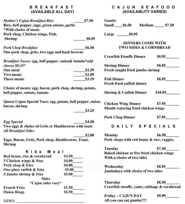 Tasty food Cajunmenu Deep Ellum
