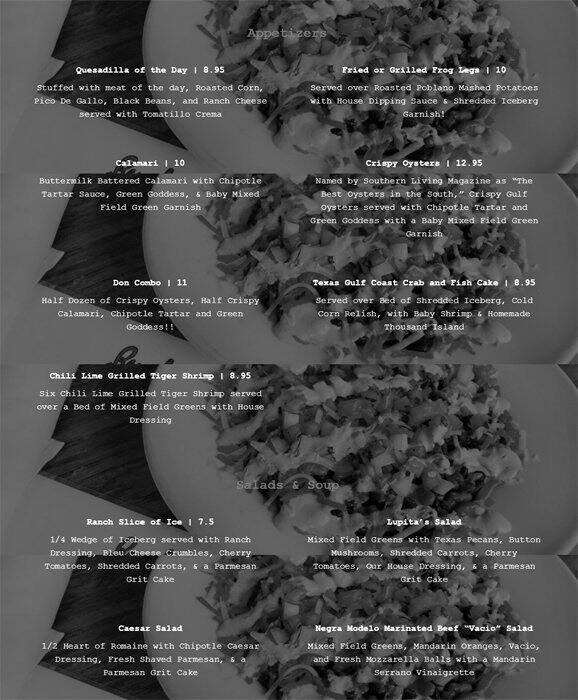 Menu of Ranch 616, Downtown, Austin  