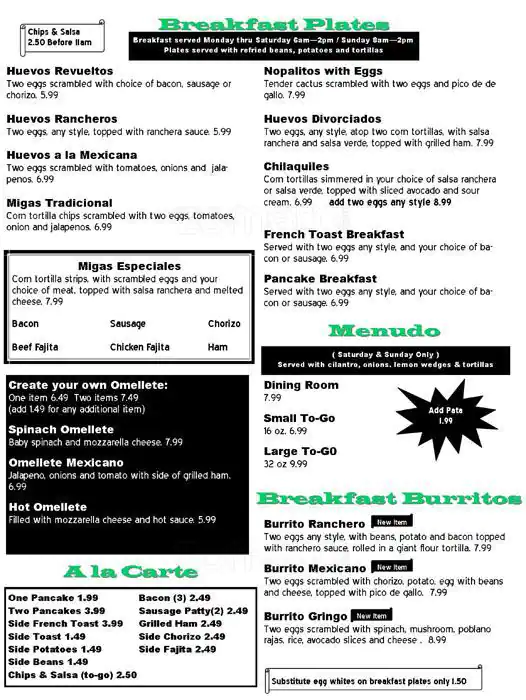 Tasty food Tacomenu South Zang Boulevard, Dallas