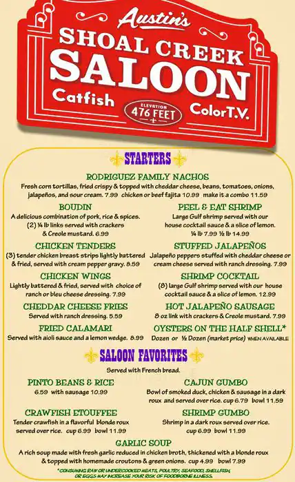 Tasty food Southernmenu Downtown, Austin