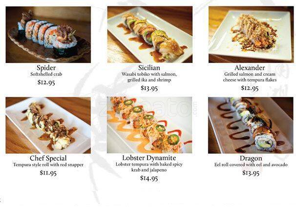 Menu of Shogun Japanese Grill & Sushi Bar, Manchaca, Austin  