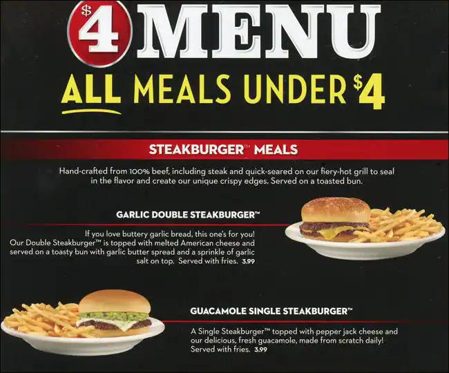 Menu of Steak 'n Shake, Southpark Meadows, Austin 