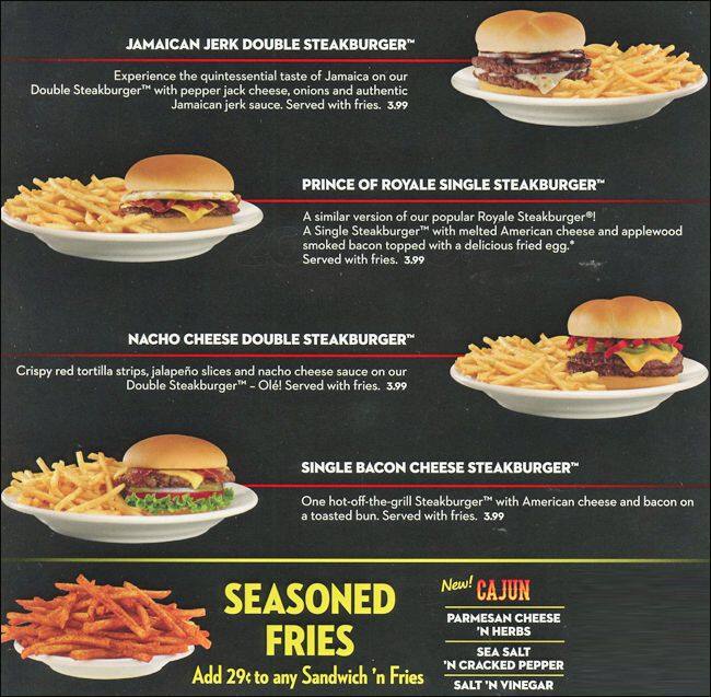 Menu of Steak 'n Shake, Southpark Meadows, Austin  