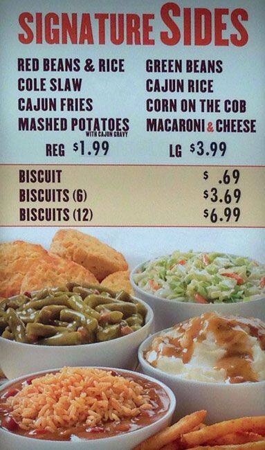 Menu of Popeyes, Windsor Hills, Austin  