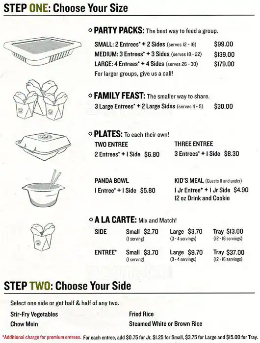 Tasty food Fast Foodmenu Southpark Meadows, Austin