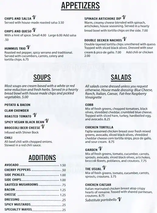 Tasty food Sandwichmenu The Parks at Arlington, Arlington