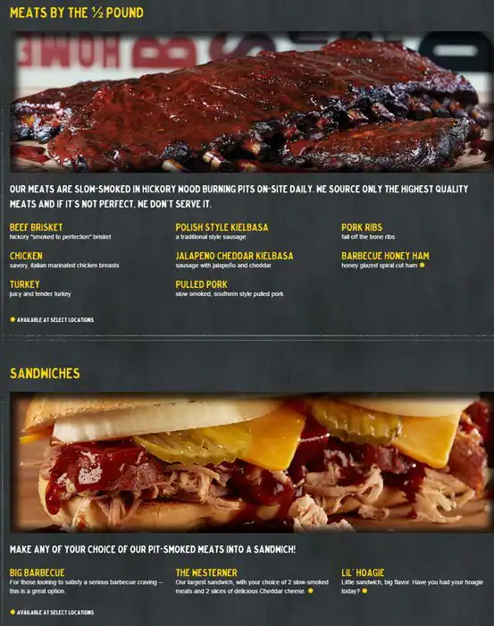 Menu of Dickey's Barbecue Pit, Anderson Mill, Austin  