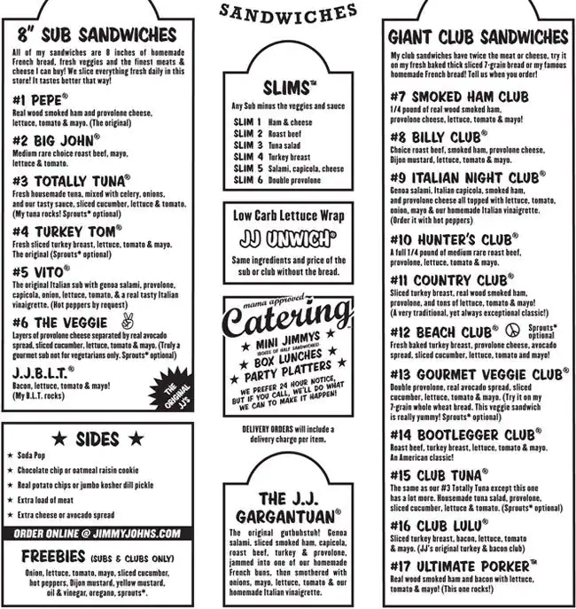 Tasty food Sandwichmenu Cedar Park, Cedar Park