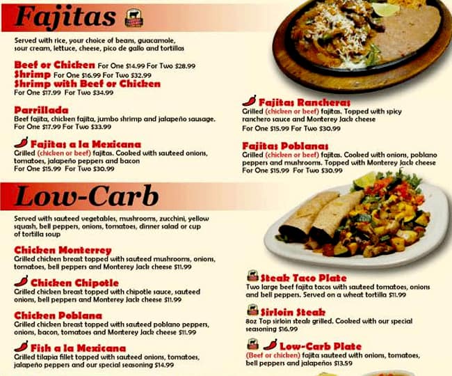 Menu of Dos Salsas, Cedar Park, Cedar Park  