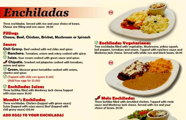 Menu of Dos Salsas, Cedar Park, Cedar Park  