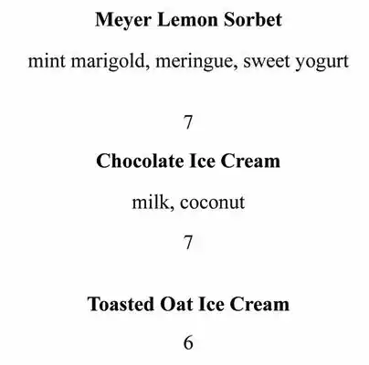 Menu of Olamaie, Downtown, Austin  